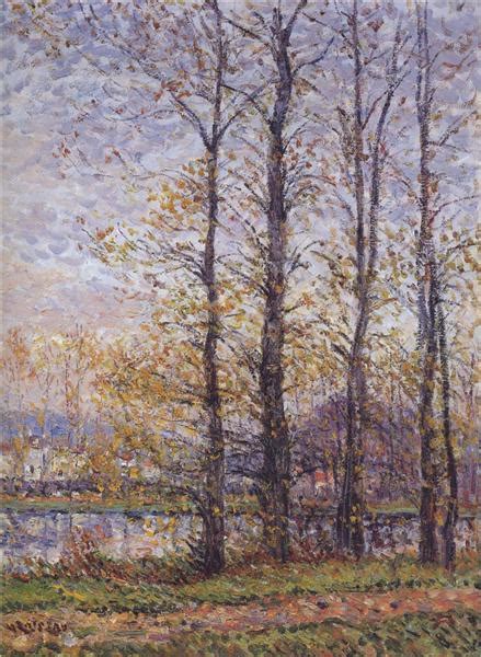 By The Oise At Precy Gustave Loiseau WikiArt Org