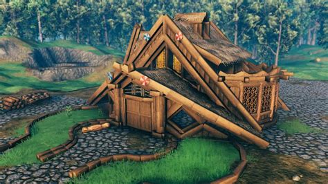 Viking Starter House Valheim Build