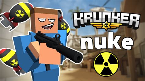 Krunker 40 Kill Nuke Gameplay On Sandstorm W Custom Sky Krunker Io