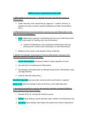 Hcr Lesson Comprehensive Study Guide Docx Hcr Lesson