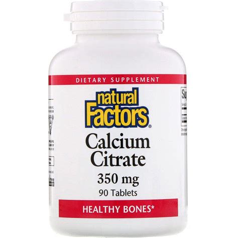 Natural Factors, цитрат цинка, 50 мг, 90 капсул - Интернет-магазин ...