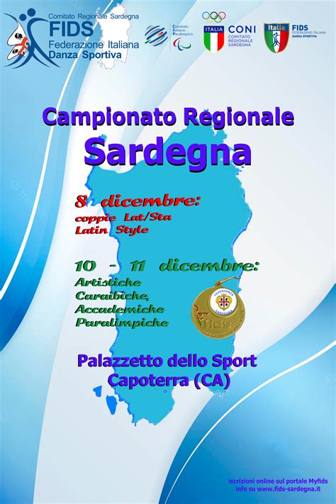 Campionati Regionali 2022 Comitato Regionale Sardegna