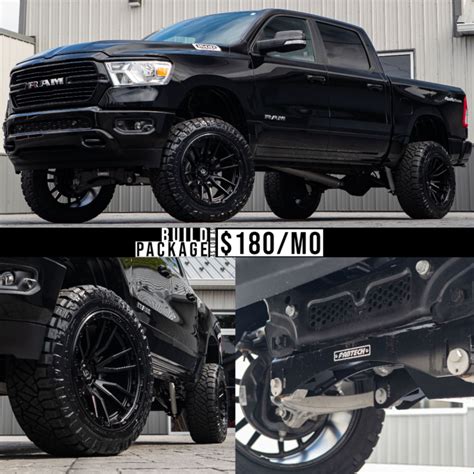 Lifted 2020 Ram 1500 With 6 Inch Rough Country Suspension Lift Kit And