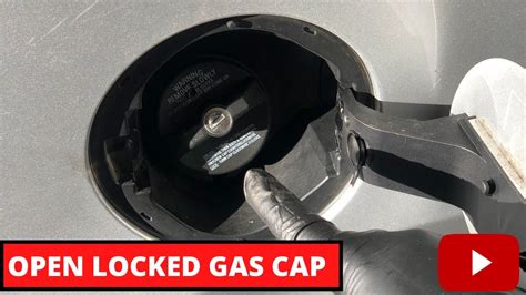 How To Remove Your Locking Gas Cap If You Lost Or Broke Your Key Youtube