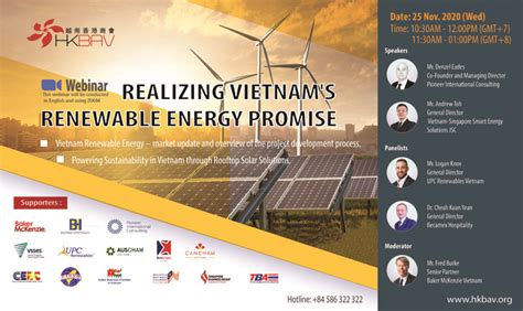 Realizing Vietnam S Renewable Energy Promise Auscham Vietnam