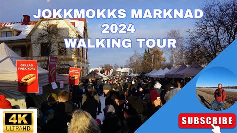 Jokkmokks Marknad 2024 Walking Tour YouTube