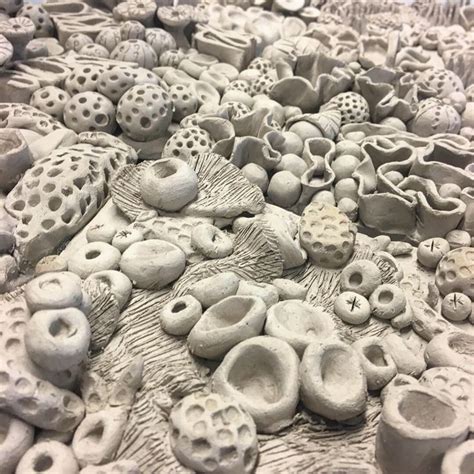 Part Three Clay Wall Art Coral Sculpture Ceramics Projects