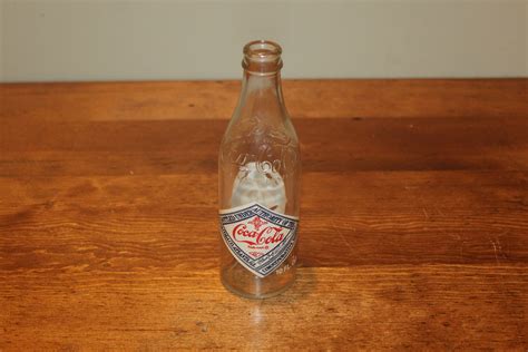 Vintage Coca Cola Th Anniversary Bottle Cincinnati Etsy Uk