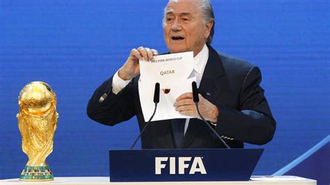 Sepp Blatter Qatar World Cup A Mistake Says Ex Fifa President Npr