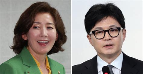 나경원·한동훈 국힘 당 대표 출마 임박 친윤계 선택은