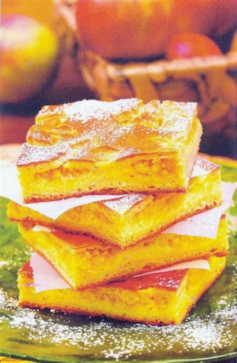 Pastel Cremoso De Manzanas Postres Y Masitas