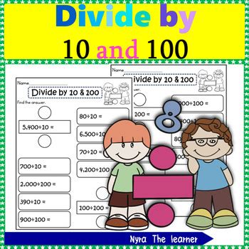 Dividing By And Mental Math By Nyra The Learner Tpt