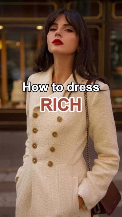 How To Dress Rich How To Get Rich Rich Women Business Look Better Outfit Outfit Ideen