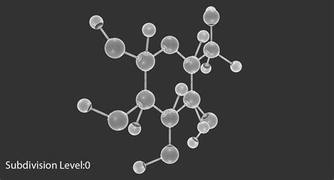 3D model glucose molecule - TurboSquid 1420647