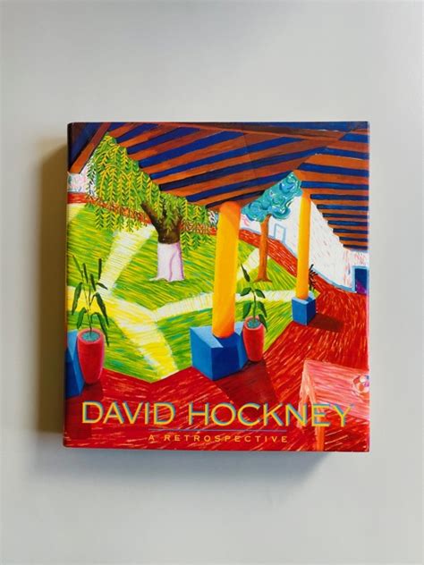 David Hockney A Retrospective Signed Galerie Babylone