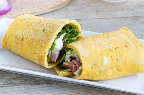 Wrap De Huevo Y Pavo Hacelo Con Huevos Costa Rica