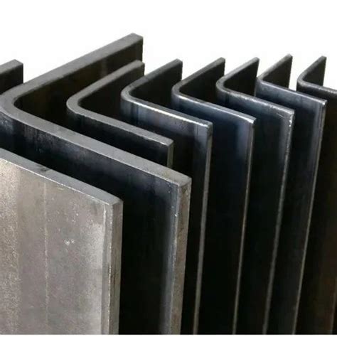 Silver L Shaped Mild Steel Angle For Construction At Rs 56000 Tonne In