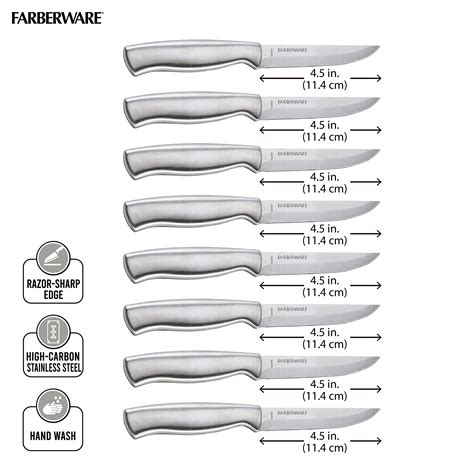 Farberware Stainless Steel Steak Knife Set