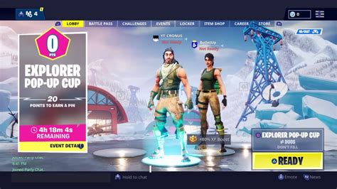 Explorer Pop Up Cup Duos Fortnite Live Gameplay Youtube