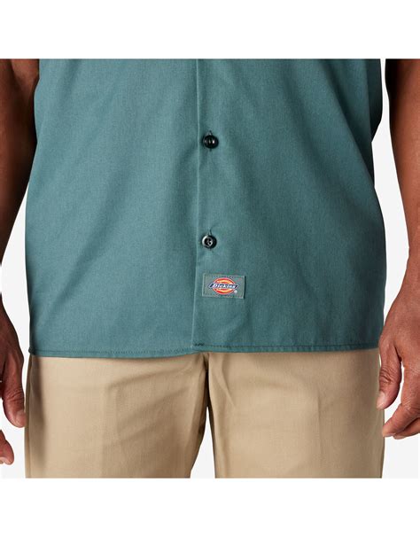 Dickies Short Sleeve Work Shirt Lincoln Green Original Fit 1574ln