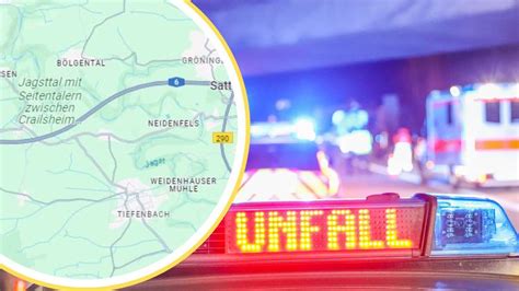 Lkw Karambolage Auf A Bei Kirchberg Fahrer Schwer Verletzt