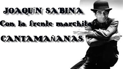 Con la frente marchita Joaquín Sabina guitarra cover YouTube