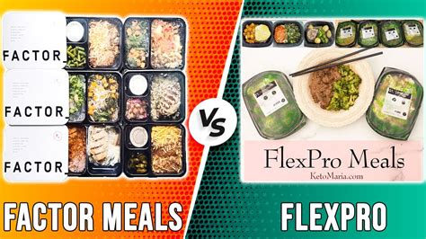 Factor Meals Vs Flexpro How Are They Different A Detailed