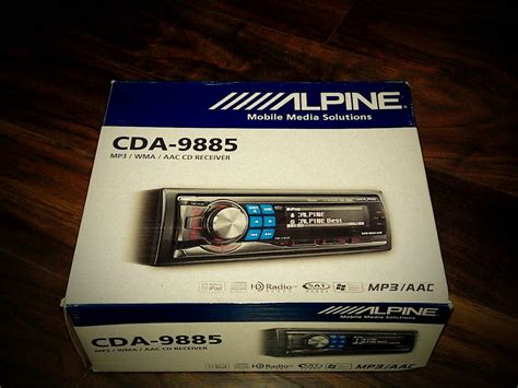 Alpine CDA 9885 CD MP3 WMA AAC Receiver Electronics