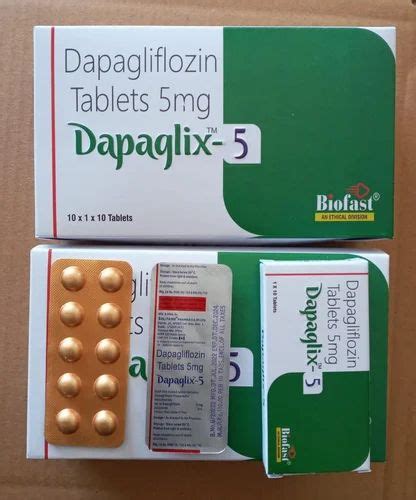 Dapagliflozin Tablet Mg Packaging Size X X Tablets At Rs