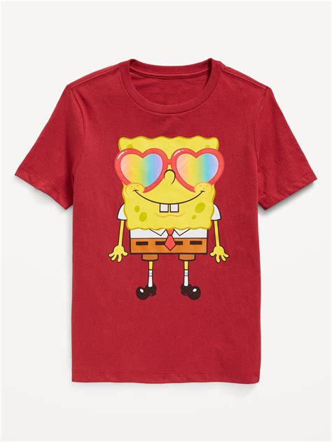 Spongebob Squarepants™ Gender Neutral T Shirt For Kids Old Navy