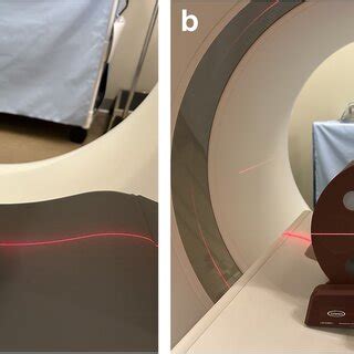 Experimental setup for phantom image quality measurements a A 50 µm