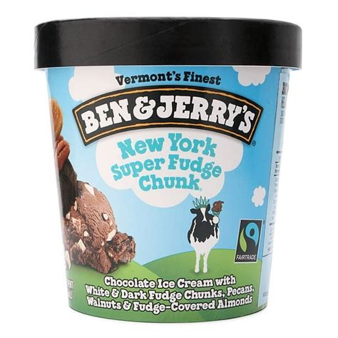 Helado Ben And Jerrys New York Super Fudge Chunk Chocolate 473 Ml Walmart