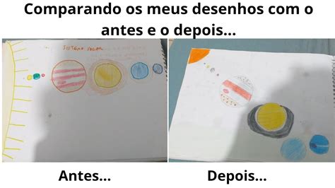 Comparando Os Meus Desenhos O Antes Do Depois YouTube