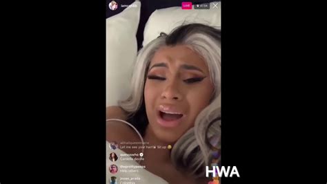 Cardi B Live On Instagram With Offset Playing Call Of Duty Cardib