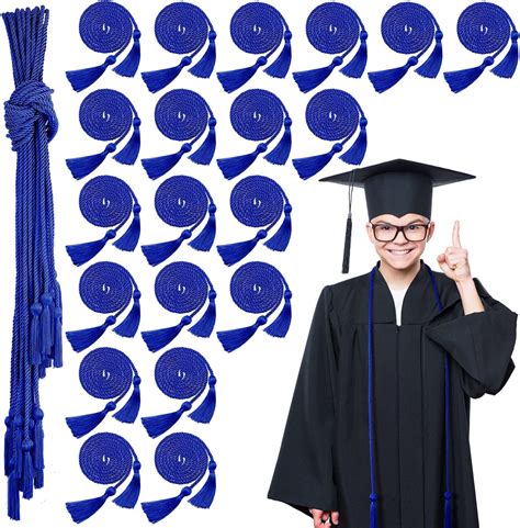 Shappy 20 Pieces Graduation Cords Bulk Graduation Tassel Honor Cords Handfasting