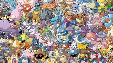 Original 151 Pokemon Wallpaper