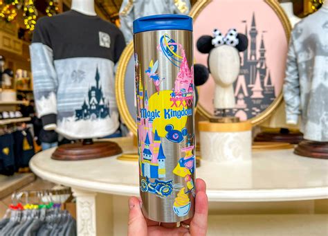 A New Magic Kingdom Starbucks Tumbler Has Arrived At Disney World