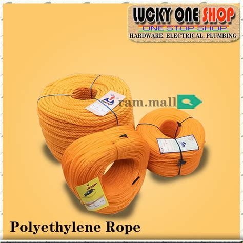 Polyethylene Rope Nylon Rope Lubid Meters Shopee Philippines