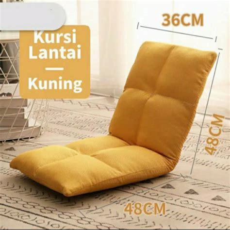 Jual Kursi Lipat Lantai Lazy Sofa Bed Duduk Kursi Lesehan Bangku Santai