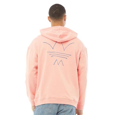 Adidas Originals Heren R Y V Abstract Trefoil Hoodies Roze