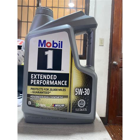 Mobil 1 Extended Performance 5w 30 Advance Fully Synthetic Motor Oil 5l For Gasoline Only