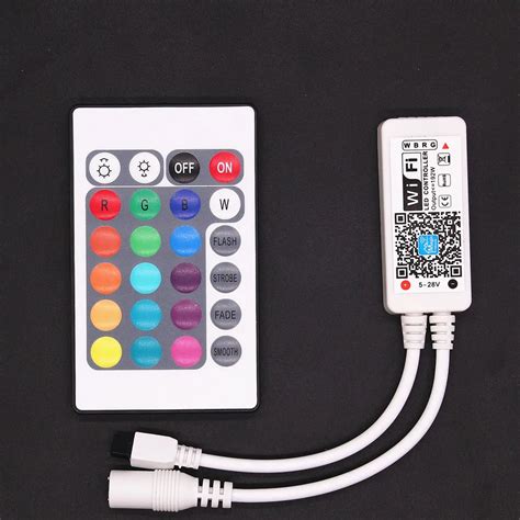 Dc V Wifi Rgbw Led Controller For Ios Android With Ir Key Remote