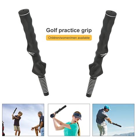 1 Pc Portable Golf Swing Trainer Training Grip Standard Teaching Aid