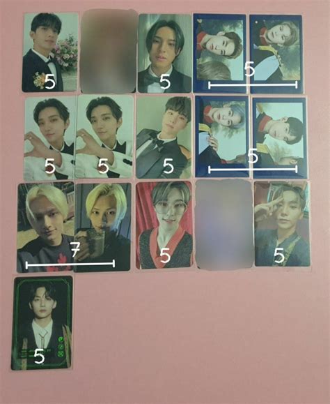 SVT VARIOUS PHOTOCARDS AND FML BINDERS JEONGHAN HOSHI MINGYU