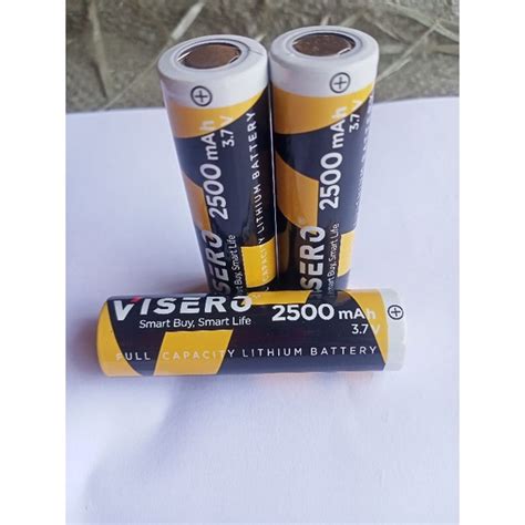 Jual BATTERY 18650 3 7V 2500 MAH FULL CAPASITAS Shopee Indonesia