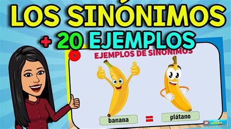 Ejemplos De Sinonimos