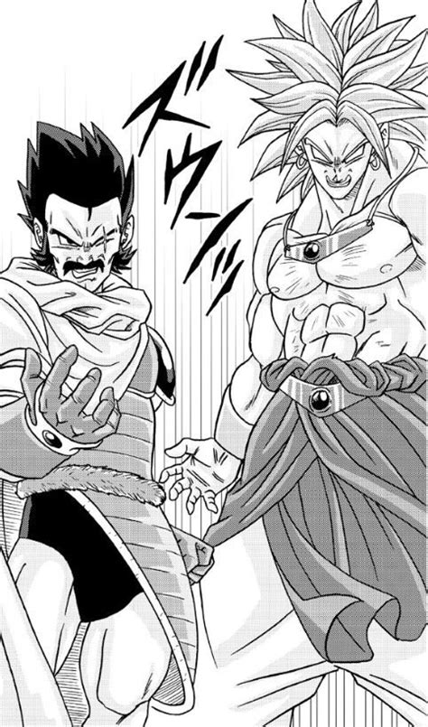 Dessin Paragus Et Broly Densetsu Super Saiyajin Dragon Ball Art