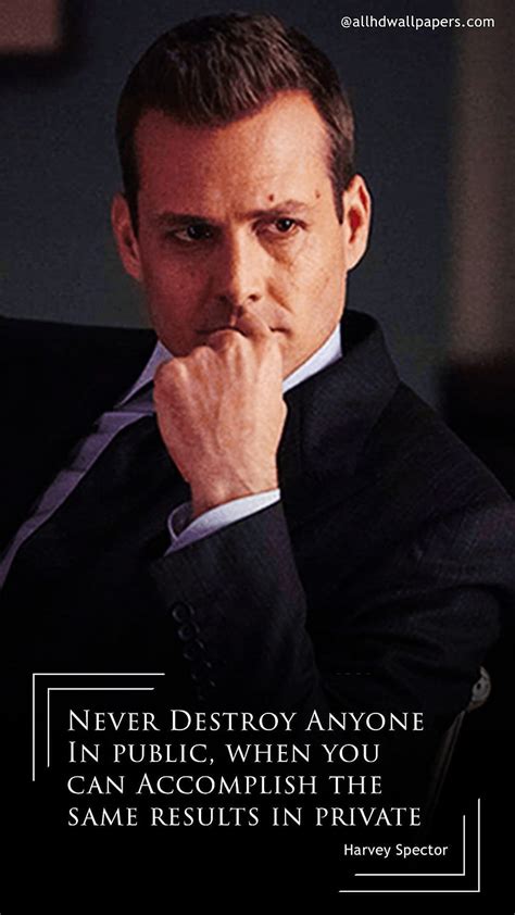 Gentleman Harvey Specter Quotes HD Phone Wallpaper Pxfuel