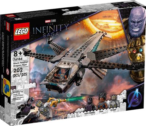 76186 LEGO Marvel Black Panther Dragon Flyer