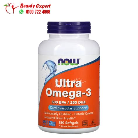 Buy Now Foods Ultra Omega Capsules Beauty Expert Uae